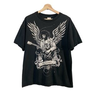 The Hendrix Legend Jimi Hendrix Large Graphic Tee Tennessee River VTG Label
